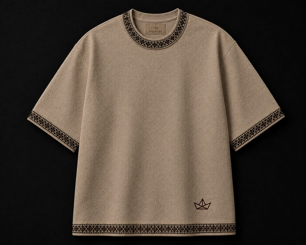 Virsa Heritage Tee — Sand