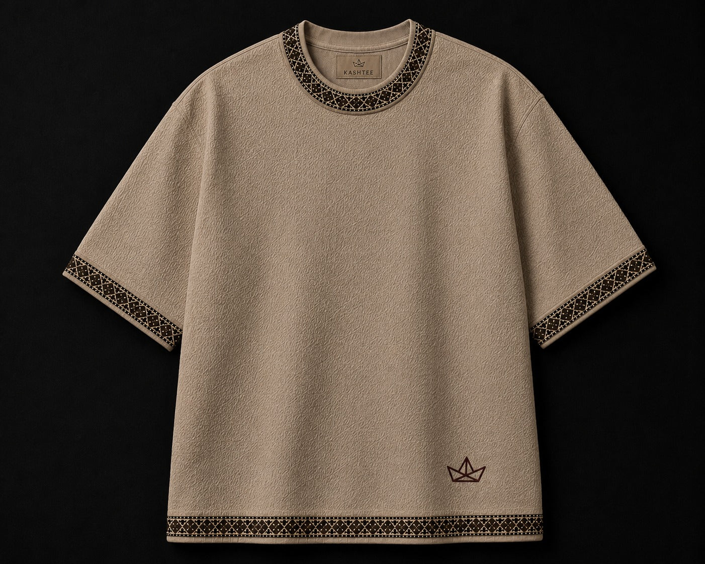 Virsa Heritage Tee — Sand