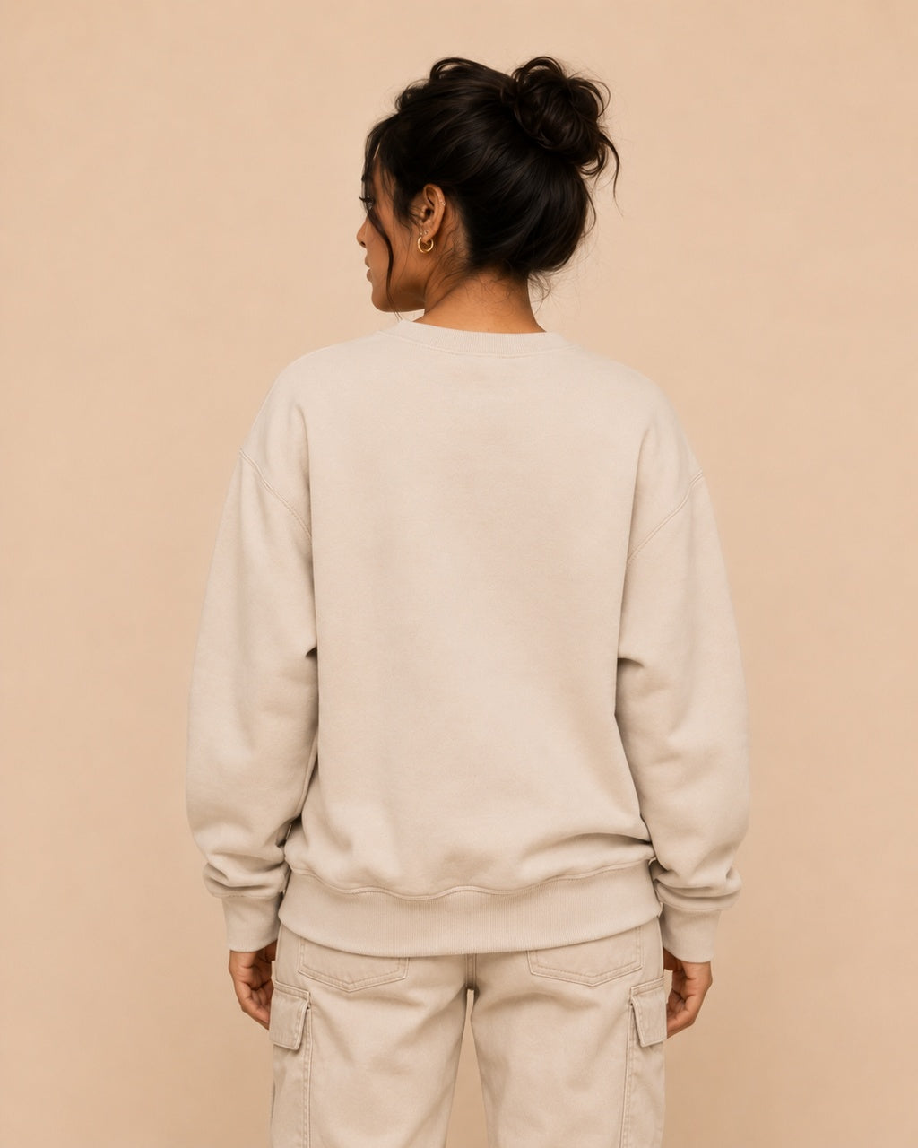 Kashtee Heritage Crewneck — Cream